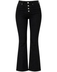 Liu Jo - Jeans ,Zwart ,Denim Flared Jeans - Lyst