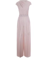 Max Mara - Jumpsuits & Playsuits ,Roze ,Jumpsuits - Lyst