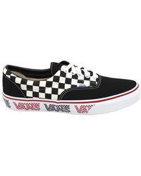 Vans - Schoenen ,Zwart ,Canvas Veters Rubberen Zool Schoenen - Lyst