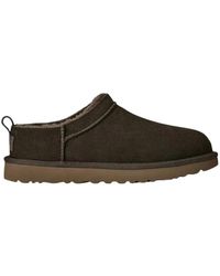 UGG - Schoenen ,Grijs ,Leer Classic Micro - Lyst
