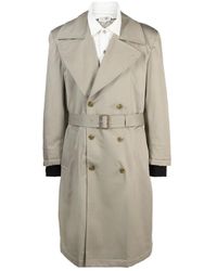 MM6 by Maison Martin Margiela - Trench Coat - Lyst