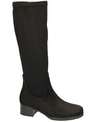 Gabor - Schoenen ,Zwart ,35.509.47 Stretch Overknee Laars - Lyst