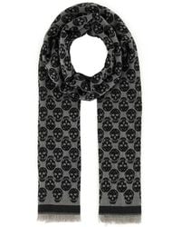 McQueen - Scarves - Lyst