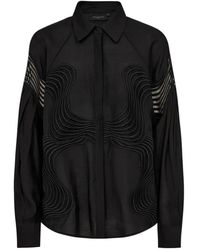 Copenhagen Muse - Elegante schwarze spitzenbluse - Lyst