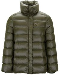 Fay - Damen Daunenjacke Mit Reißverschluss Und Druckknopf - Lyst
