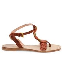 Alberta Ferretti - Flat Sandals - Lyst