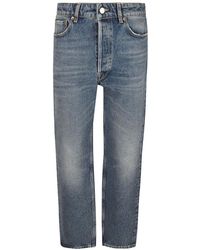 Golden Goose - Slim fit mens jeans in a medium wash - Lyst