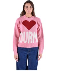 MC2 Saint Barth - Round-Neck Knitwear - Lyst