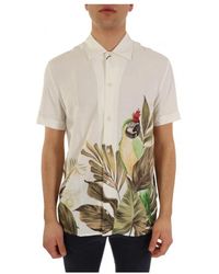 Baldessarini - Overhemden ,Veelkleurig ,Katoen Easy Floral Shirt - Lyst