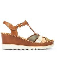 Pikolinos - Brauner high heel sandale aguadulce - Lyst