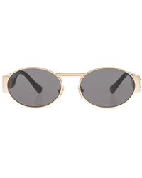 Versace - Ve2264 Ovalen Zonnebril - Lyst