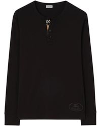 Burberry - Long Sleeve T-Shirts - Lyst