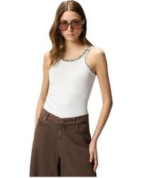 Pinko - Sleeveless Tops - Lyst