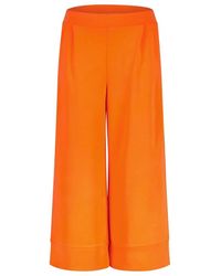 Rich & Royal - Wide Trousers - Lyst