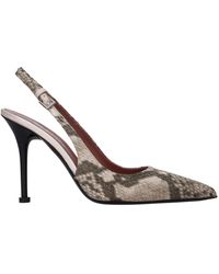 Premiata - Schoenen ,Leer Python Print Leren Slingback Pumps - Lyst