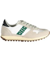 Blauer - Weiße Leder Herren Sneaker - Lyst