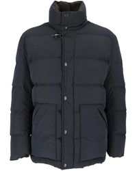 Fay - Jassen ,Blauw ,Polyester Kort Donsjack - Lyst
