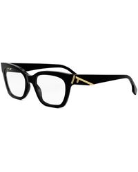 Fendi - First Oval Optical Frame - Lyst