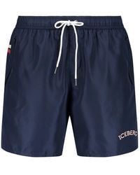 Iceberg - Beach Shorts - Lyst