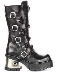 New Rock - Lace-Up Boots - Lyst