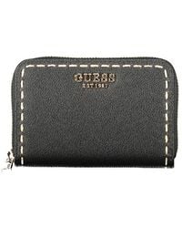 Guess - Black Polyethylene Wallet - Lyst