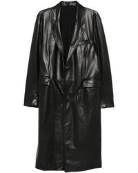 Salvatore Santoro - Jassen ,Zwart ,Leer Single-Breasted Leren Jas - Lyst