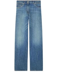 Versace - Jeans ,Blauw ,Katoen Boyfriend Jeans - Lyst