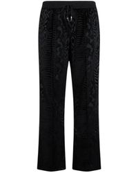 Roberto Cavalli - Straight Trousers - Lyst