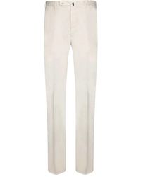 Incotex - Weiße Hose Elegante Schneiderdetails - Lyst
