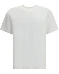 Givenchy - Katoenen T-Shirt Met Grosgrain Patch - Lyst