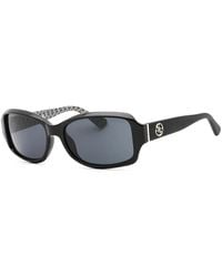 Guess - Gafas De Sol De Resina Negra Para Mujeres, Mujer, Talla - Lyst