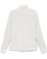 Issey Miyake - Jassen ,Wit ,Polyester Giacca - Lyst