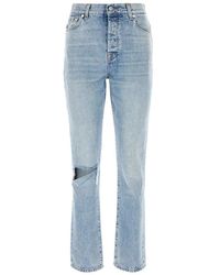 7 For All Mankind - Denim chiara biasi x jeans 7 for all kind - Lyst