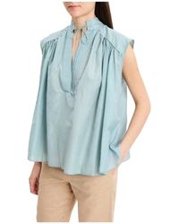 Semicouture - Rachel Bluse - Lyst