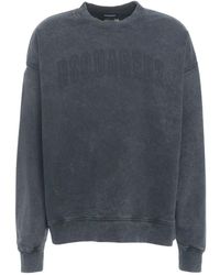 DSquared² - Hoodies & Sweatvesten ,Grijs ,Blauwe Logo Sweatshirt Aw 25 - Lyst