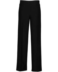Joseph Ribkoff - Broeken ,Zwart ,Polyester Classic Wide Leg Pant - Lyst