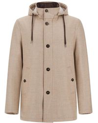 Herno - Single-Breasted Coats - Lyst