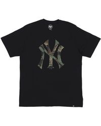 '47 - Tops ,Zwart ,Katoen Mlb Imprint Echo Tee Neyyan - Lyst