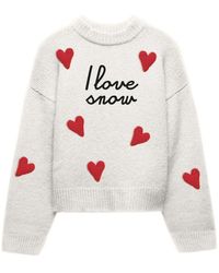 Mc2 Saint Barth - Weiße pullover für männer - Lyst