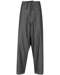 Yohji Yamamoto - Straight Trousers - Lyst