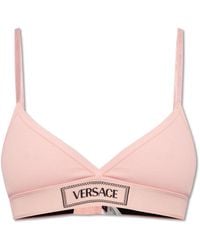 Versace - Baumwoll-bh - Lyst