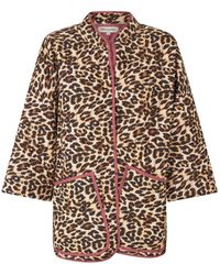 Lolly's Laundry - Giacca oversize con stampa leopardata - Lyst