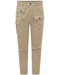 DSquared² - Broeken ,Katoen Cargo Pant - Lyst