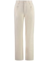 See By Chloé - Straight Trousers - Lyst