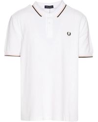 Fred Perry - Klassisches es Poloshirt - Lyst