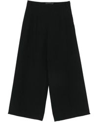 SIR. - Broeken ,Zwart ,Wijde Pantalon Met Plooi - Lyst