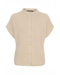 Btfcph - Kurzärmliger Oversized Cardigan - Lyst