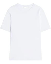 Dries Van Noten - Tops ,Wit ,Katoen Heno T-Shirt - Lyst