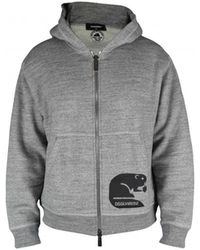 DSquared² - Sweatshirts & hoodies > zip-throughs - Lyst