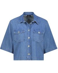 Monari - Denim Jas - Lyst